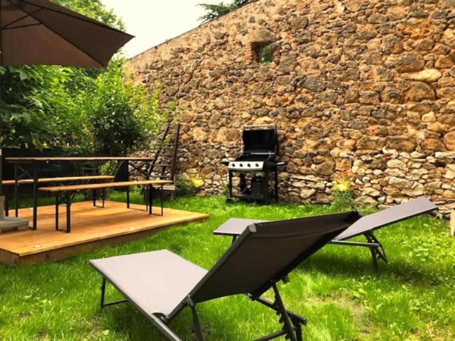 Joli T2 Jardin, Entre Mer/Verdon Салерн Екстериор снимка